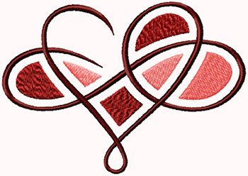 Happy Valentine's Day free machine embroidery designs