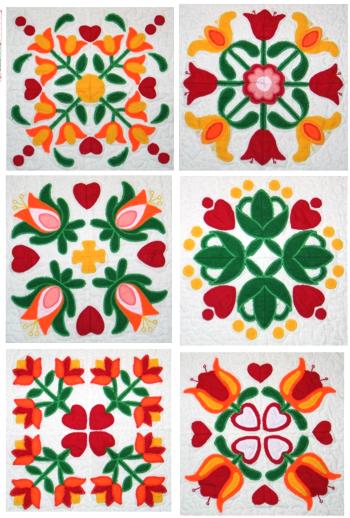 Quilting Squares & Block Embroidery Designs