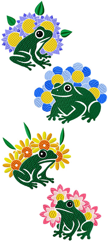 Flower Frog Set