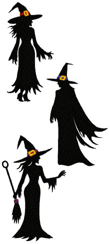 Halloween Witches Set