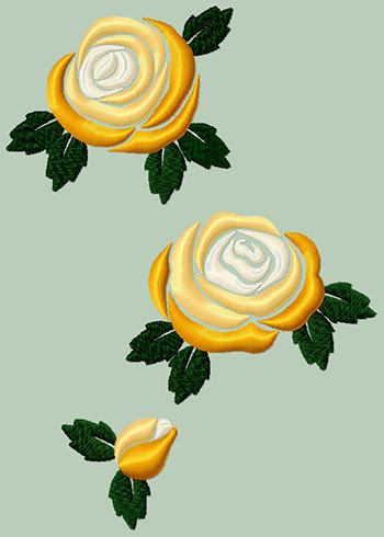 Gold Rose Set