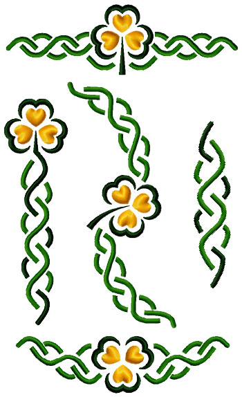 Shamrock Knot Set