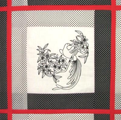 Japanese-Style Lap Quilt or Wall Hanging image 11