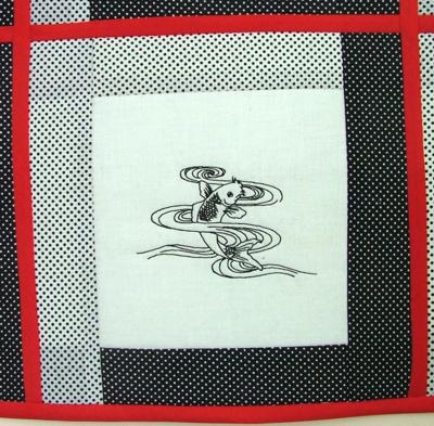 Japanese-Style Lap Quilt or Wall Hanging image 14