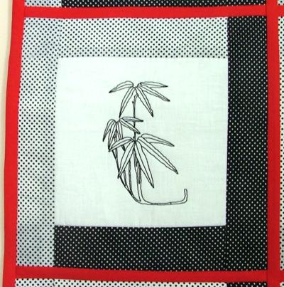 Japanese-Style Lap Quilt or Wall Hanging image 10