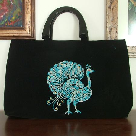 Peacock Tote Bag Floral Peacock Shoulder Bag, Exotic Bird Gifts, Vintage  Floral Purse - Etsy