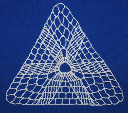 FSL Crochet Triangle image 1