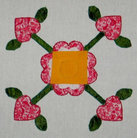 Applique Flower Block - Advanced Embroidery Designs