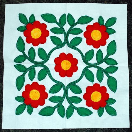 Applique Quilt Block 1 - Advanced Embroidery Designs