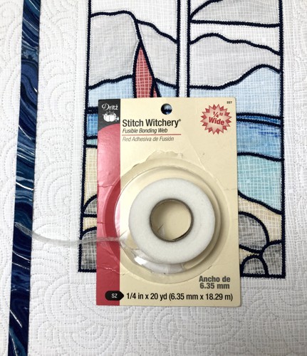 A photo of the Stitch Witchery fusible web